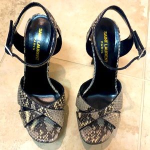 Saint Laurent snake skin tribute